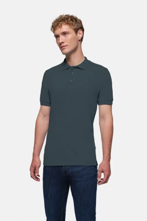 NO. 810 – HAKRO Polo Shirt Classic - 028 anthrazit