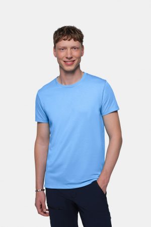 NO. 269 – HAKRO COTTON TEC® T-Shirt - 041 malibublau