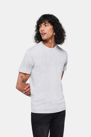 NO. 293 – HAKRO T-Shirt Heavy - 024 ash meliert