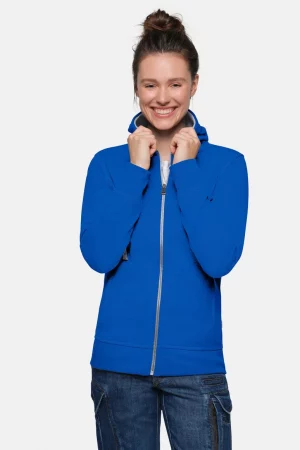 NO. 255 – HAKRO Damen Kapuzenjacke Bonded ECO - 010 royalblau